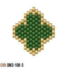 Dije Miyuki Trébol DM03-108-03
