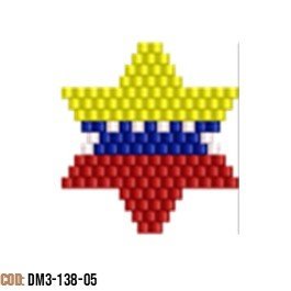 Dije Miyuki Bandera Estrella DM03-138-05