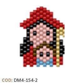 Dije Miyuki Virgen De La Divina Pastora DM04-154-02