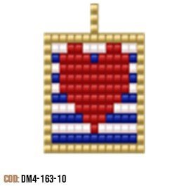 Dije Miyuki Corazón DM04-163-10