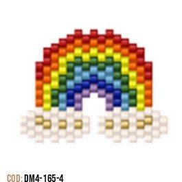 Dije Miyuki Arcoíris DM04-165-04