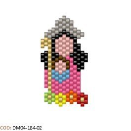 Dije Miyuki Virgen De La Divina Pastora DM04-184-02