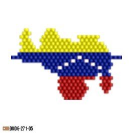 Dije Miyuki Mapa Bandera DM06-271-05