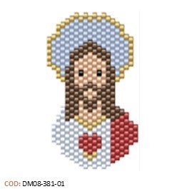 Dije Miyuki Jesús Sagrado Corazón DM08-381-01