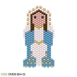 DM08-384-01-1.jpg Dije Miyuki Virgen Del Carmen DM08-384-01