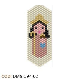 DM09-394-02-1.jpg Dije Miyuki Virgen De La Divina Pastora DM09-394-02