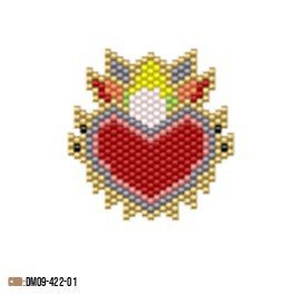 DM09-422-01-1.jpg Dije Miyuki Corazón Escapulario DM09-422-01