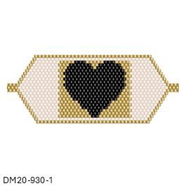 Dije Miyuki Corazón DM20-930-01