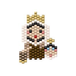 DM4-185-1.jpg Dije Miyuki Virgen Del Carmen DM04-185-01