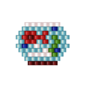 Dije Miyuki Flor DM02-73-02