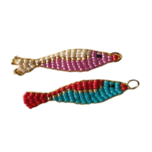 Dm02-97-05.png Dije Miyuki Pez Técnica Alambrismo 3,5 Cms DM02-97-05