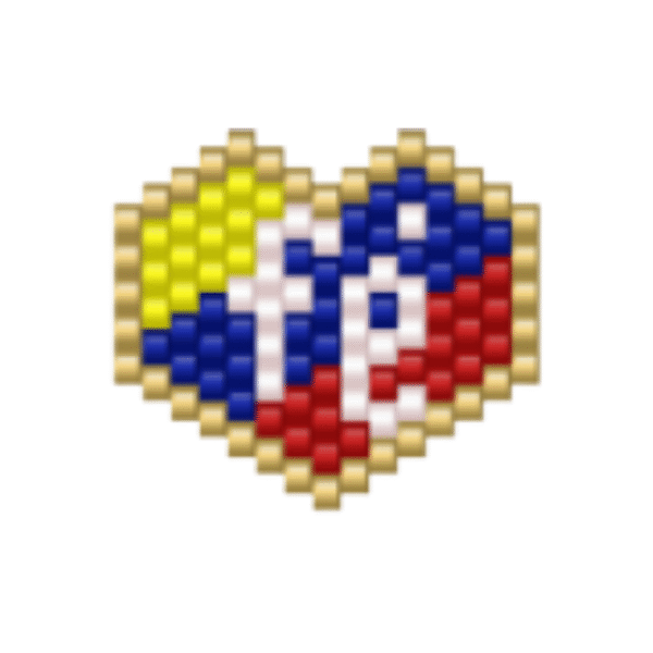 Dije Miyuki Bandera Fe DM03-115-03