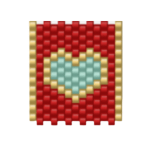 Dije Miyuki Corazón DM03-143-02