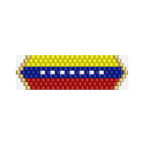 Dije Miyuki Brazalete Bandera DM04-187-02