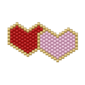 Dije Miyuki Corazones DM05-196-04