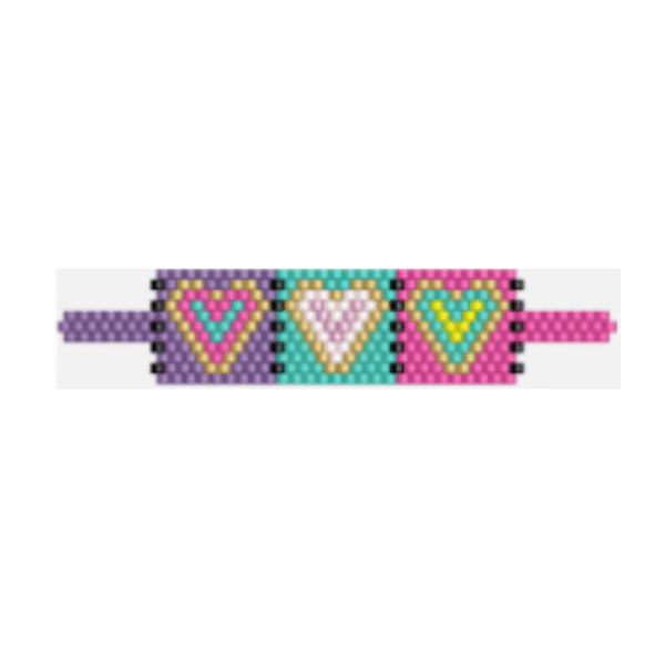 Dm08-344-01-1.png Dije Miyuki Brazalete 3 Corazones DM08-344-01
