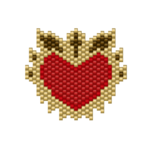 Dije Miyuki Corazón DM08-367-01