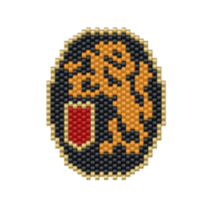 Dije Miyuki Leones Del Caracas DM13-591-01