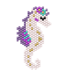 Dije Miyuki Caballito De Mar DM06-262-04