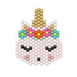 Dije Miyuki Unicornio DM05-214-01